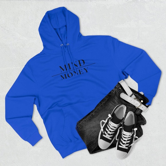 Mind Over Money Unisex Premium Hoodie Sweatshirt Sustainable - Picture 5 of 8
